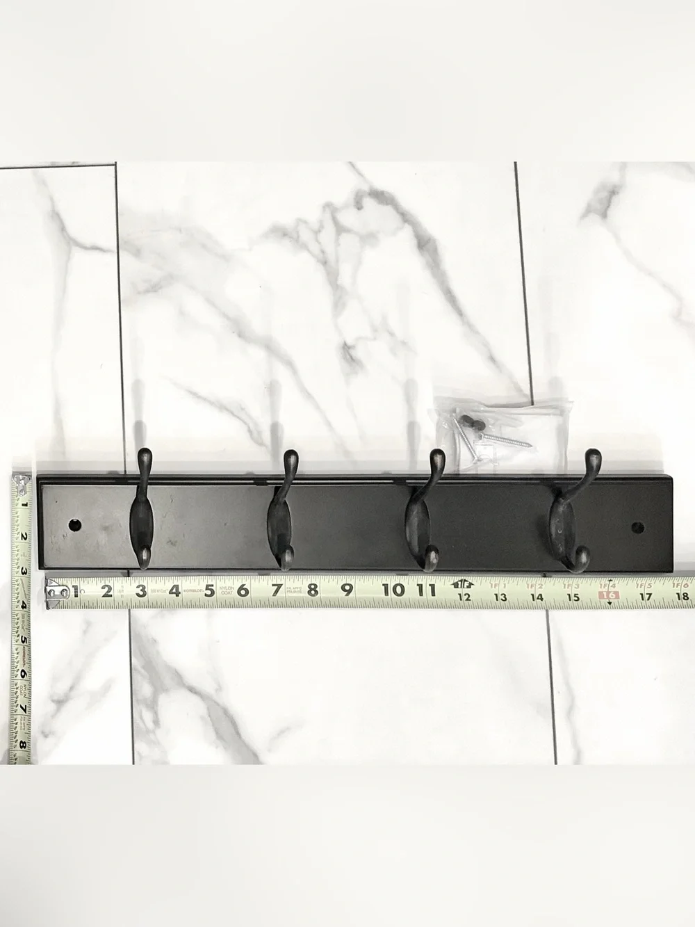 NWT! 🖤 Set of 3 Double-Hook Wall Hooks